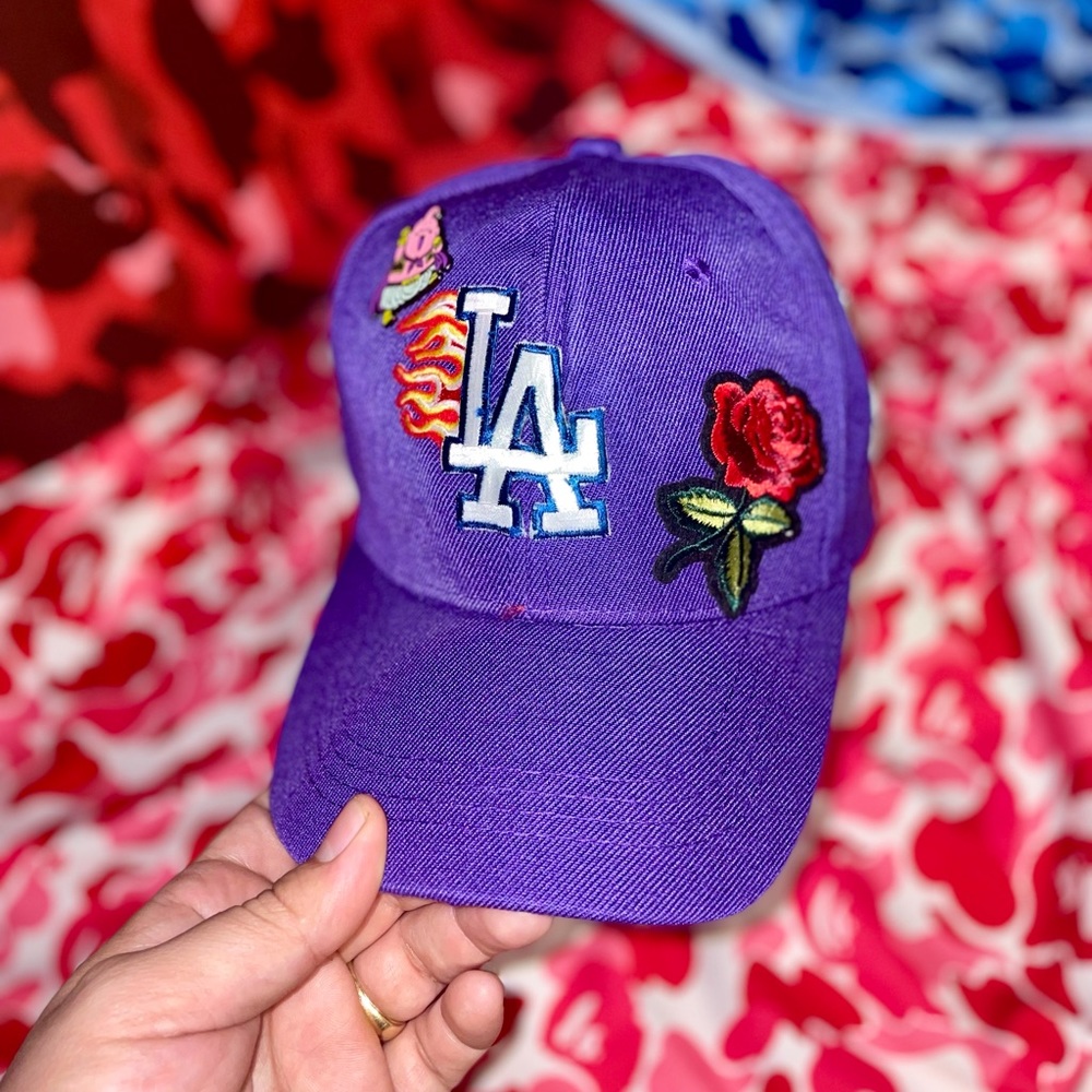 Custom LA Dodgers Hat World Series Limited Edition RARE
